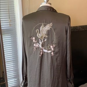 Zara t-shirt dress long sleeve